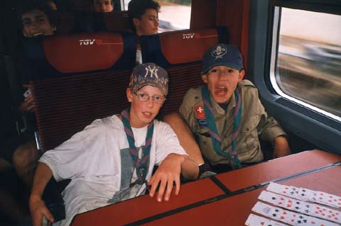 Eclais dans le TGV
