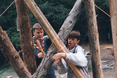 Brélage sur tour