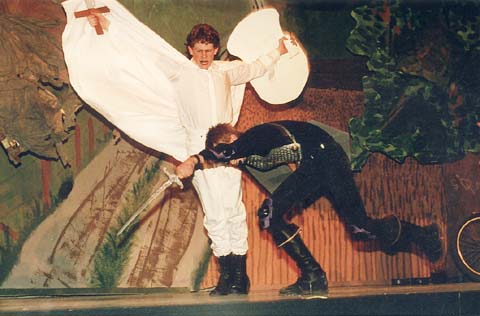 Chevalier Blanc et Don Quichotte