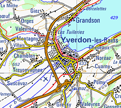Yverdon et environs : cliquez pour agrandir